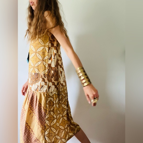 Indian Cotton Dress - Picture 3 of 4